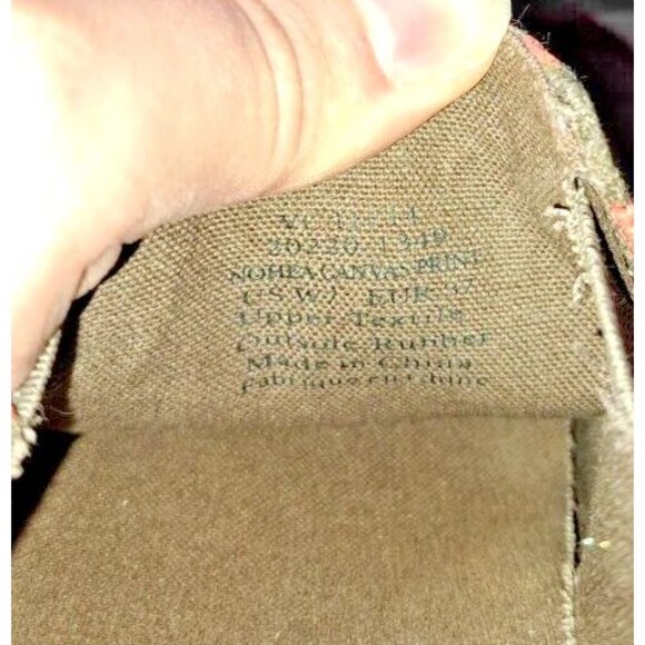 Olukai Nohea Canvas Print Tropical Slip on Loafer Brown Pink Women's Size 7 - Picture 15 of 15